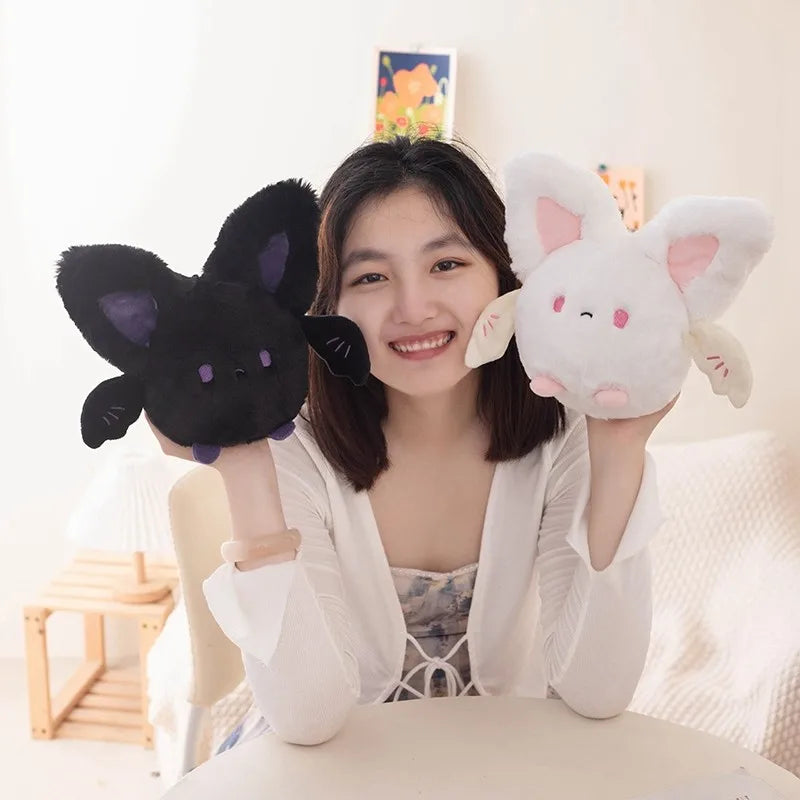 Lovely Bat Plush Toy For Kids Soft Cute Full Stuffed Peluche Animal Demon Doll Halloween Party Decor Prop Gift For Children Boy