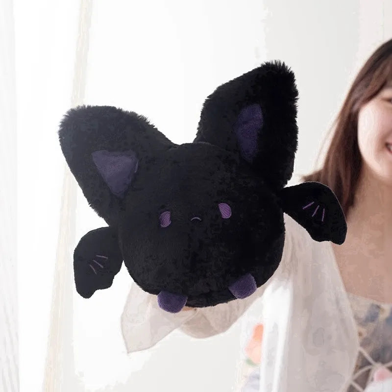 Lovely Bat Plush Toy For Kids Soft Cute Full Stuffed Peluche Animal Demon Doll Halloween Party Decor Prop Gift For Children Boy