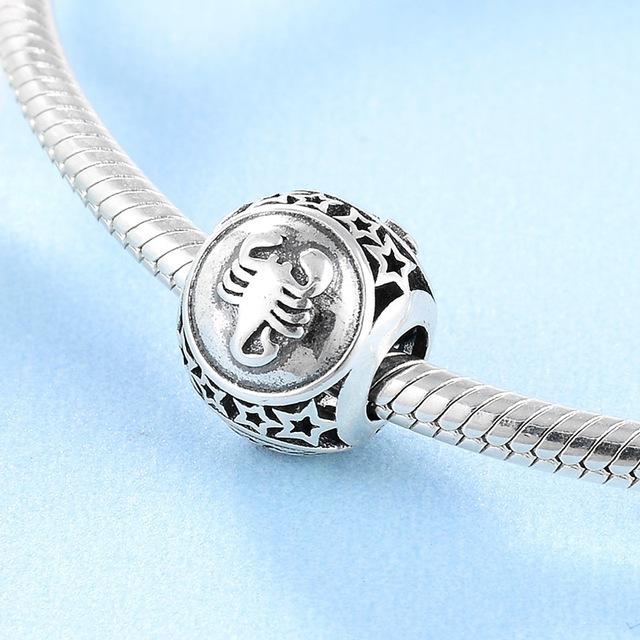 Sterling Silver Beads Fit Original Pandora Charm Bracelet