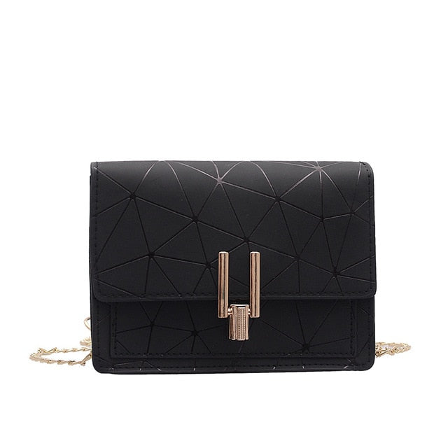 Bolso de mano geométrico de lujo