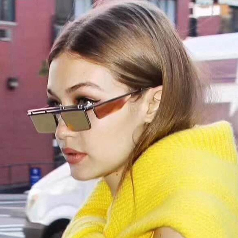 Retro Punk Square Sunglasses