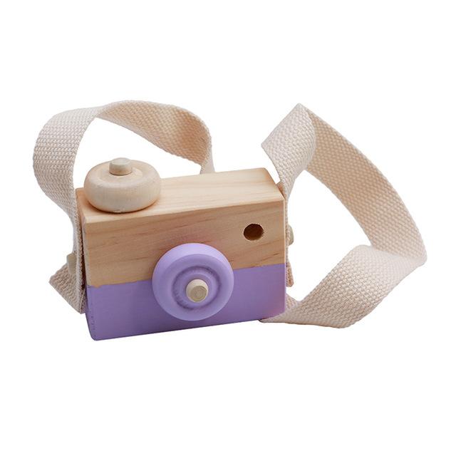 Wood Camera Decoration