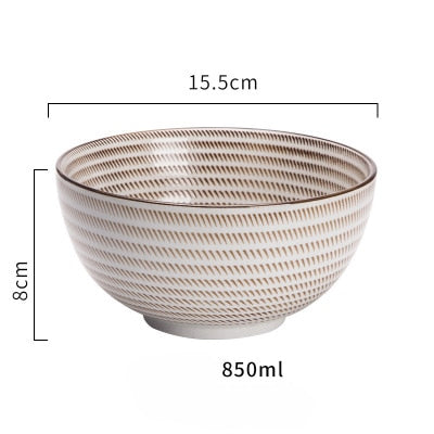 Cuencos de cerámica para ramen