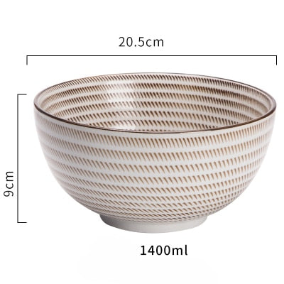 Cuencos de cerámica para ramen