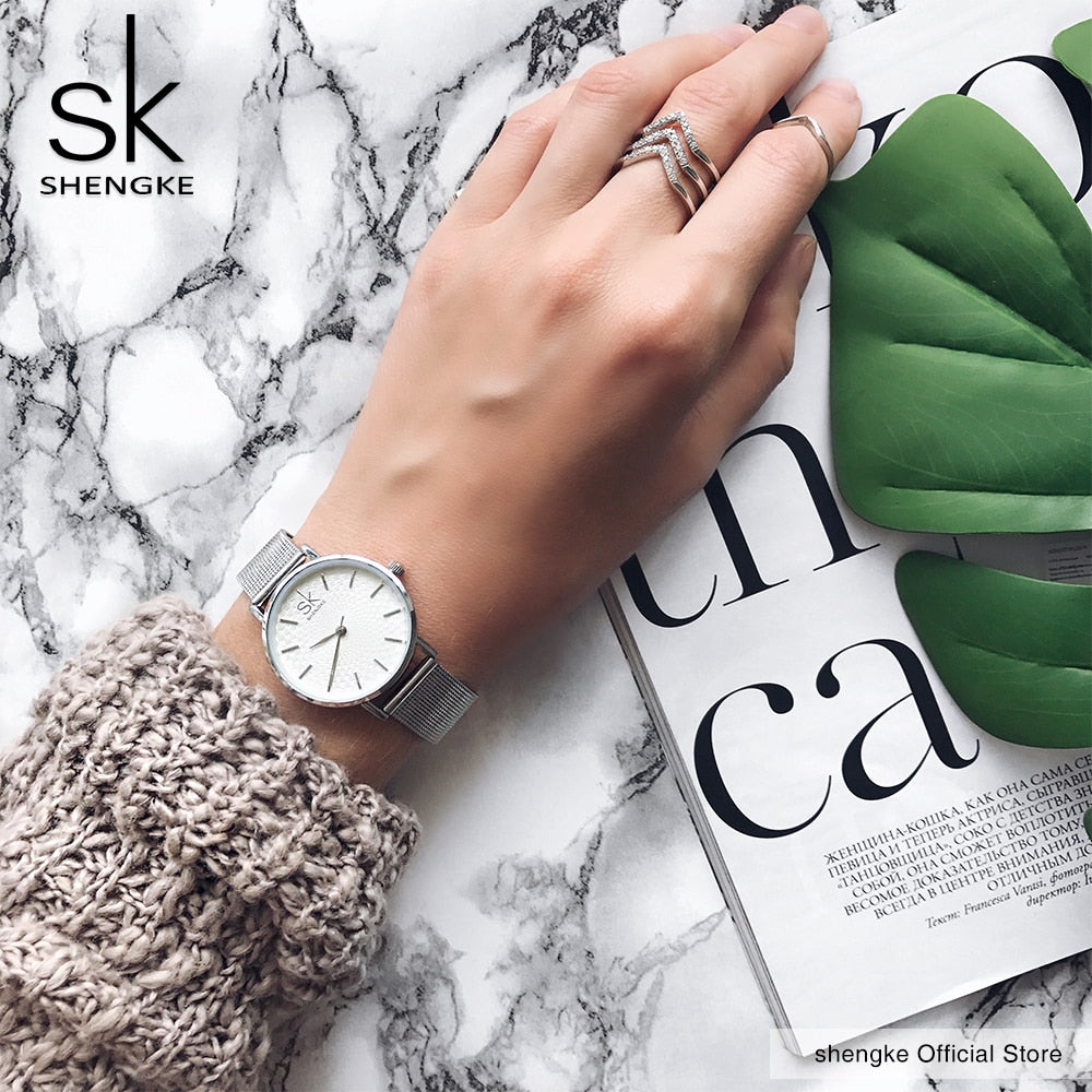 Slim Mesh Watch
