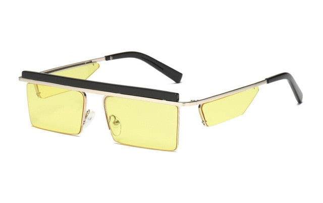 Retro Punk Square Sunglasses