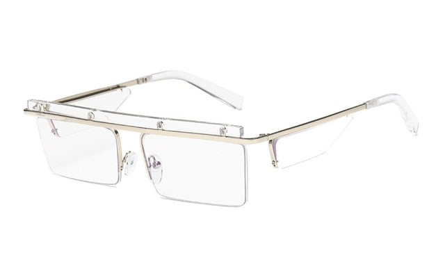 Retro Punk Square Sunglasses