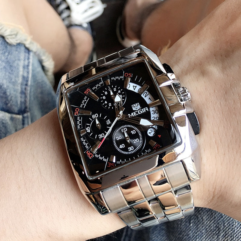 Big Dial Luxury Watch