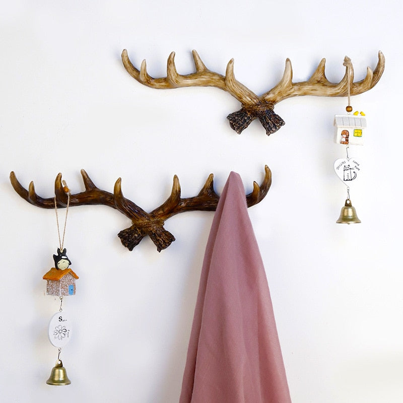 Retro Wall Antler Rack