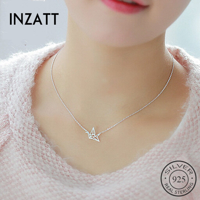 Choker Sterling Silver Pendant Jewelry For Women