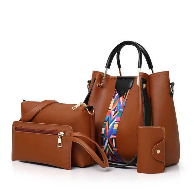 Conjunto de bolso cruzado con clase