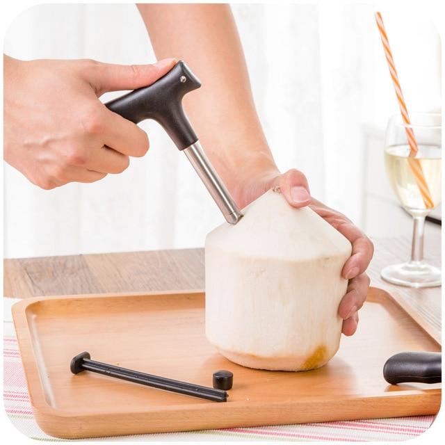 Stainless Steel Coconut Opener