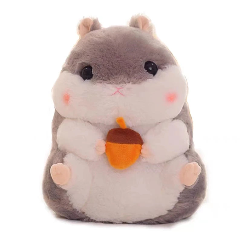 Hot 1pcs 28cm/38cm Lovely Hamster Stuffed Animal Dolls Plush Toys Simulation Hamster Large Toys for Children Girls Holiday Gift!