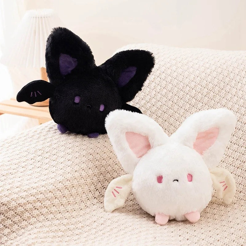 Lovely Bat Plush Toy For Kids Soft Cute Full Stuffed Peluche Animal Demon Doll Halloween Party Decor Prop Gift For Children Boy