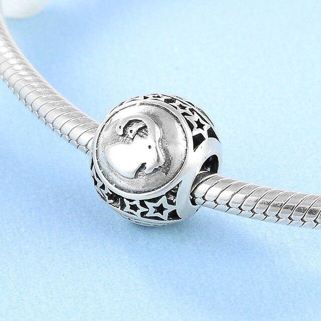 Sterling Silver Beads Fit Original Pandora Charm Bracelet