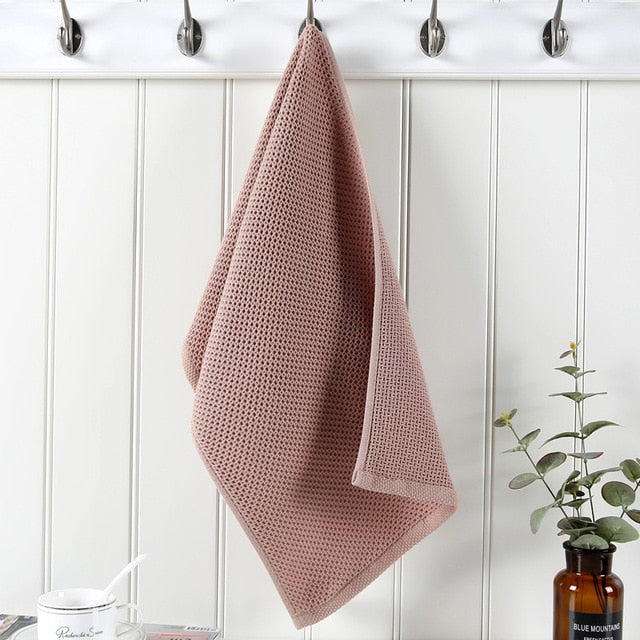 Cotton Lattice Hand Towels