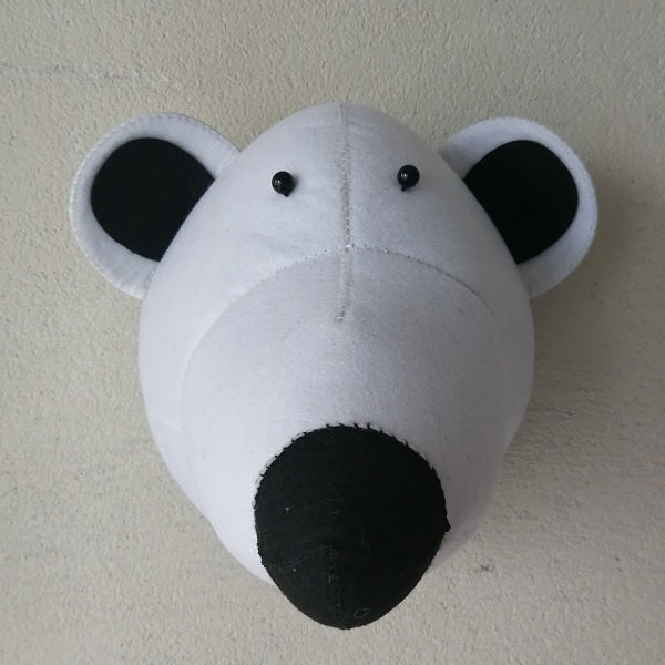 Animal Head Plush Decorations