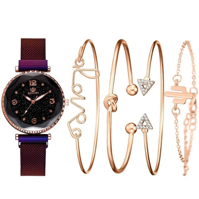 Starry Sky Watch & Bracelet