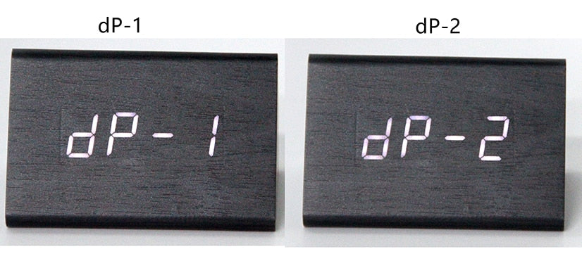 LED Wooden Alarm Clock