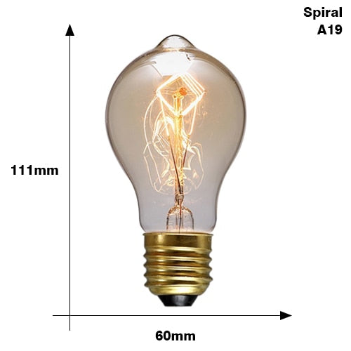 Bombilla retro de Edison