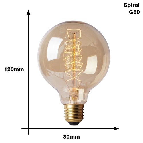 Bombilla retro de Edison