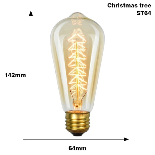 Bombilla retro de Edison