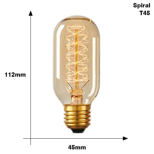 Bombilla retro de Edison