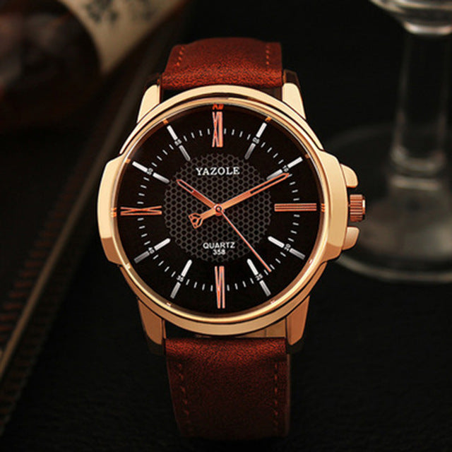 Luxury Leather Watch