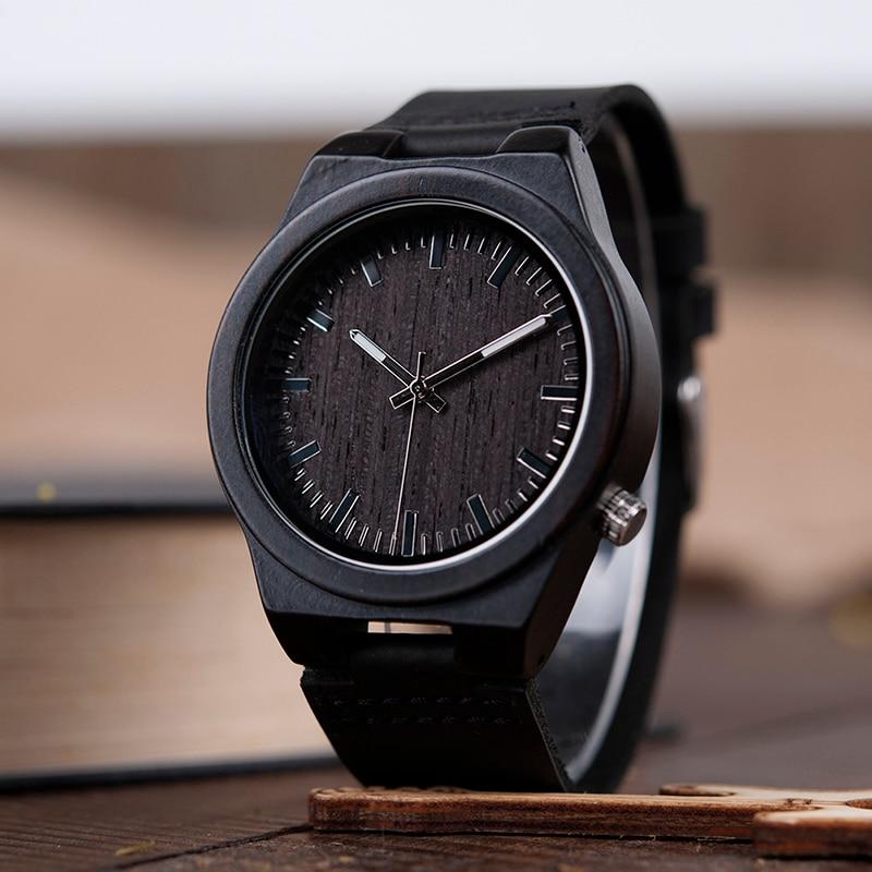 Wooden Japanese Quartz Watch