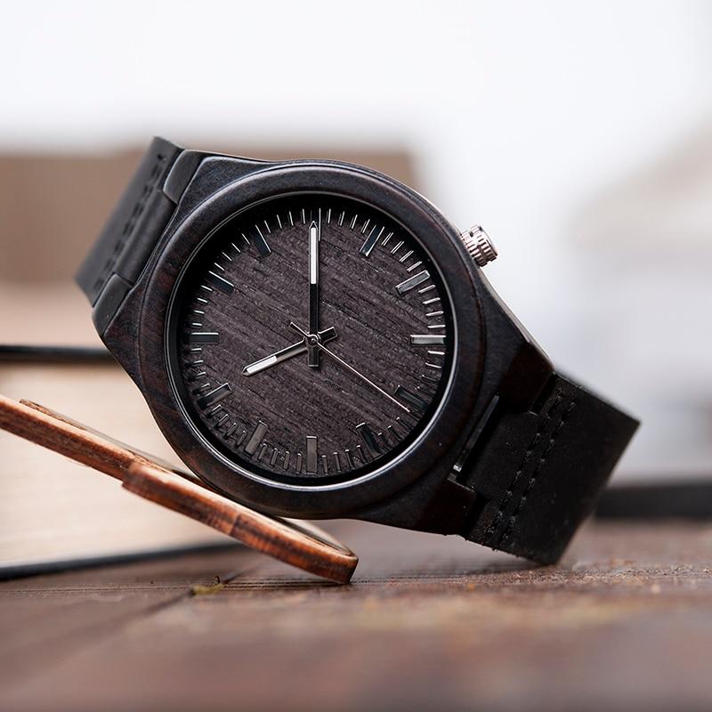 Wooden Japanese Quartz Watch