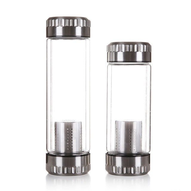 Tea Infuser Walled Bottle