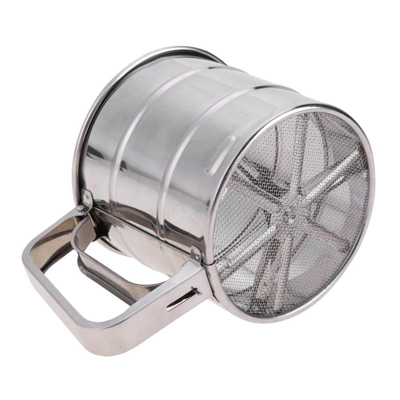 Handheld Flour Mesh Sieve