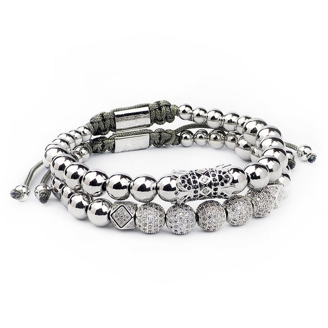 Stainless Steel beads bracelet