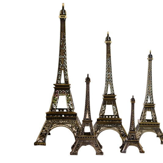 Bronze Eiffel Tower Statue