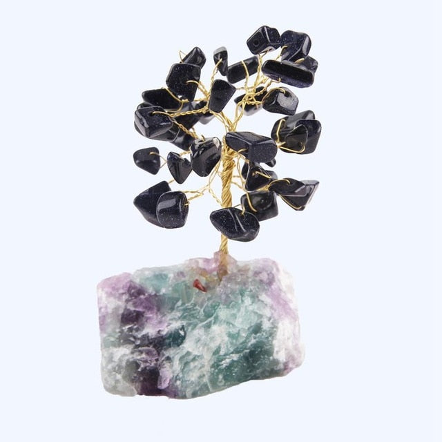 Gemstone Tree Figurine