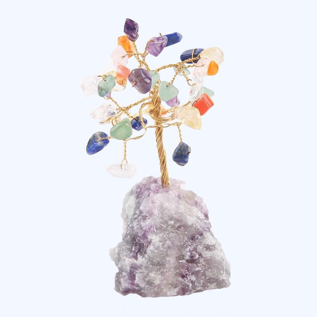 Gemstone Tree Figurine