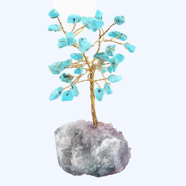 Gemstone Tree Figurine