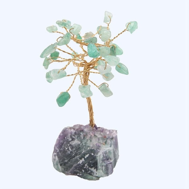 Gemstone Tree Figurine