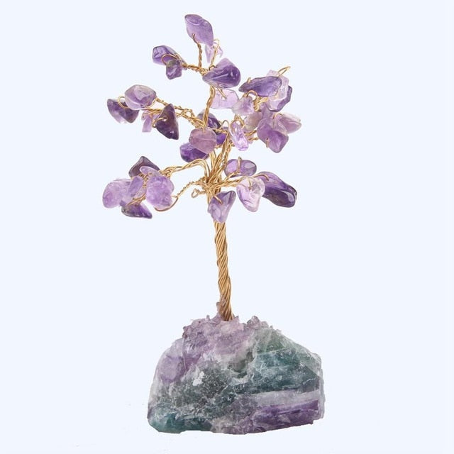 Gemstone Tree Figurine