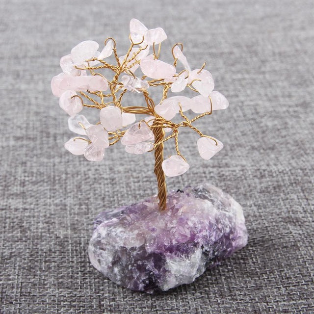 Gemstone Tree Figurine