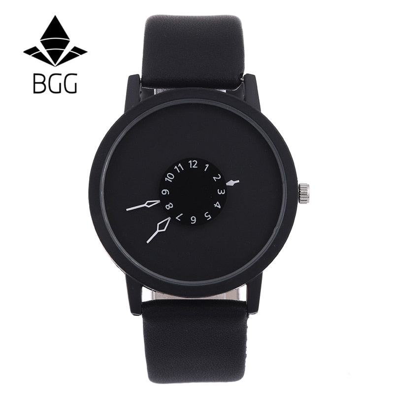 Minimalist Flat Quartz Watch