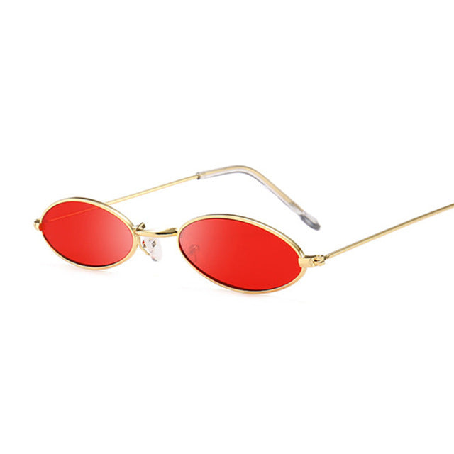 Retro Oval Sunglasses