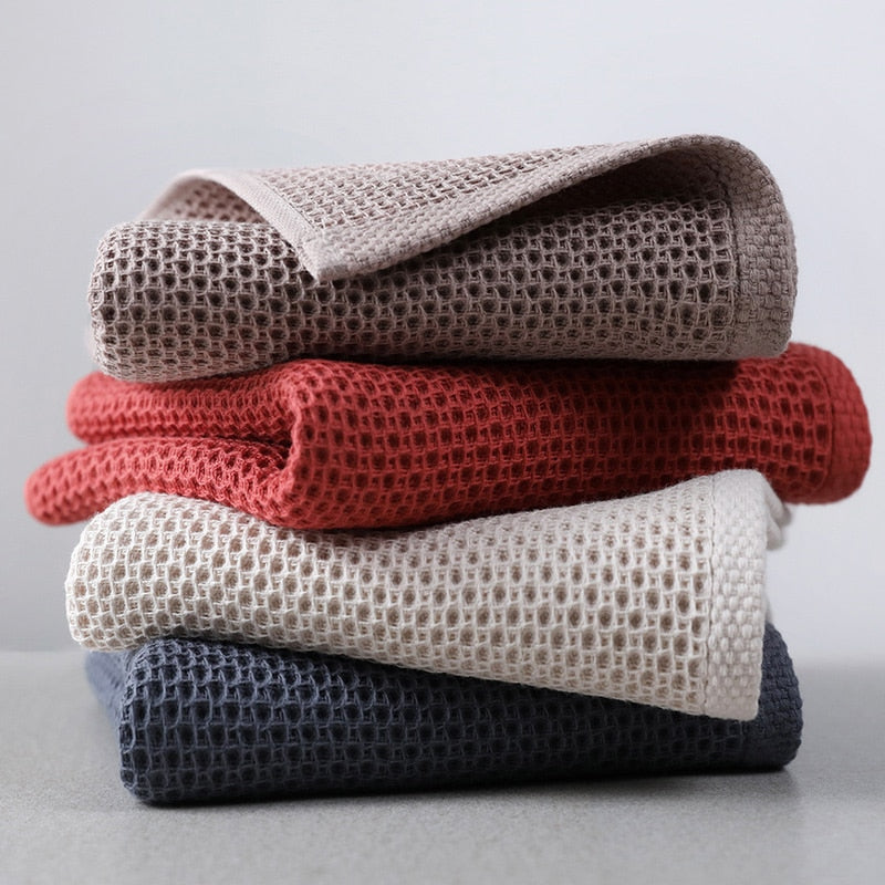 Cotton Lattice Hand Towels