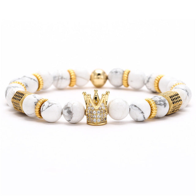 Crown Charm Bracelet Women And Men