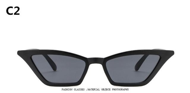 Transparent Cat Eye Sunglasses